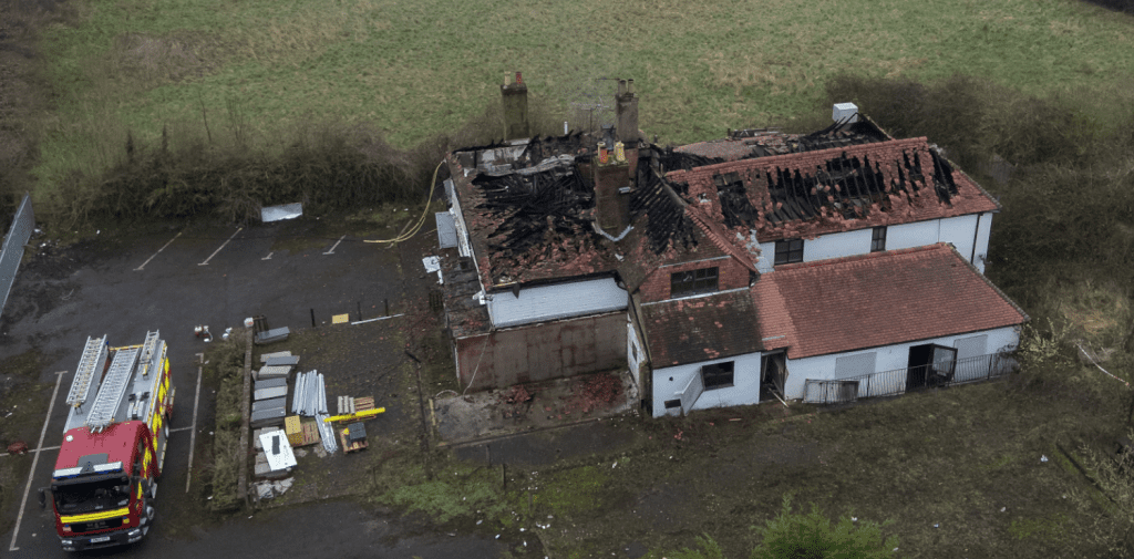 Arson Probe  investigation launched after New Ash Green pub is torched