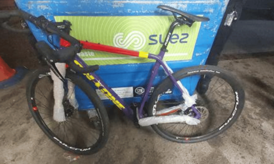 Officers have recovered several stolen bicycles after they were tracked to a service station near Folkestone