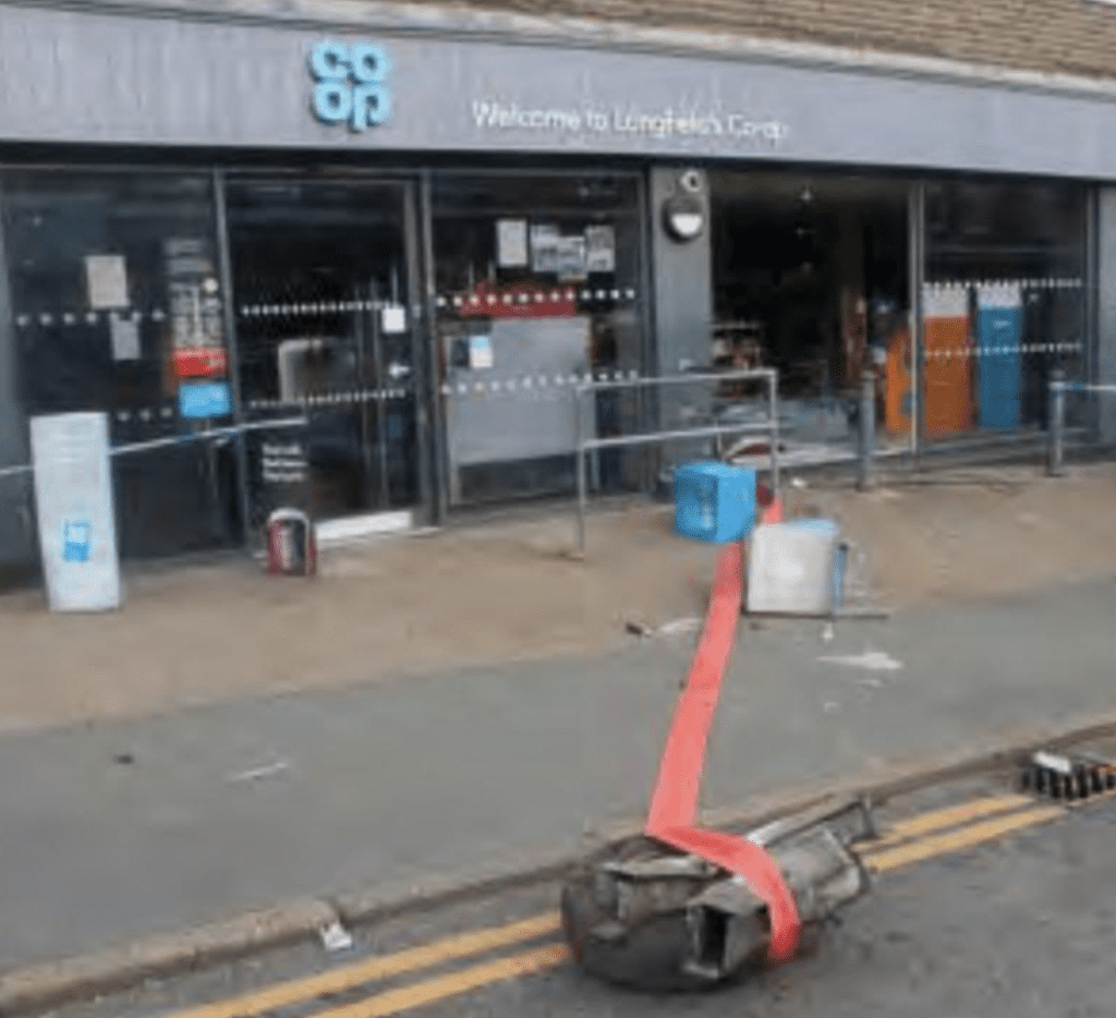 A jail term has been imposed on a man who attempted to steal a cash machine from a supermarket in Kent